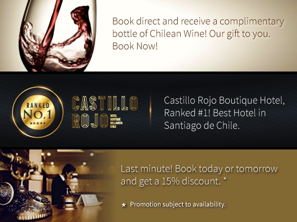 Get a free bottle of wine booking direct from our website!